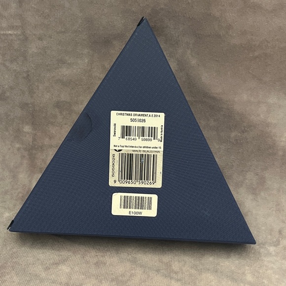 Swarovski Clear Crystal Snowflake Christmas Ornament 2014 - Picture 7 of 7